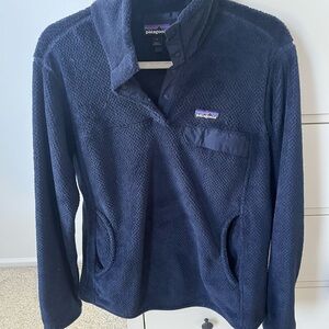 Patagonia Fleece Snap-Up Sweater